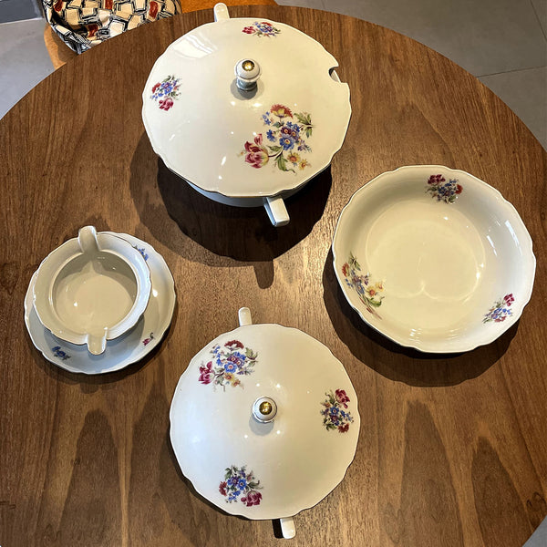 Serviço de Jantar em Porcelana Tcheca Royal Ivory