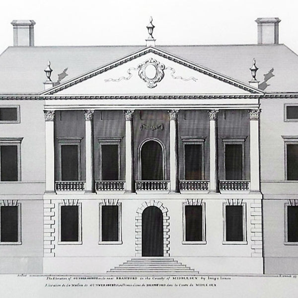 Par de Gravuras Gunnersbury House (1715)