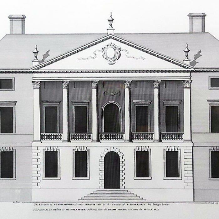 Par de Gravuras Gunnersbury House (1715)