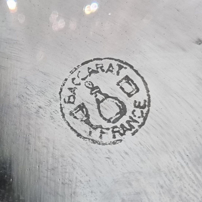 Par de Bases para Abajur em Cristal Baccarat