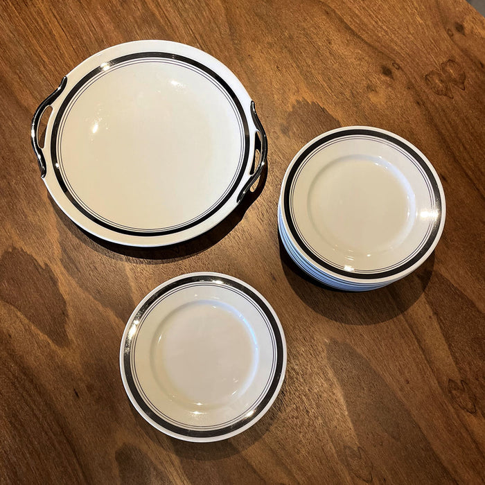 Jogo para Chá e Bolo Porcelana Limoges, França