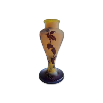 Vaso Assinado Gallé