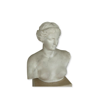 Busto Feminino em Mármore de Carrara