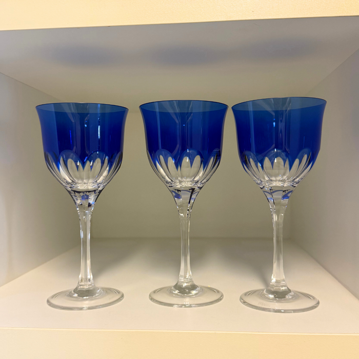 Set de Copos Azul Cobalto