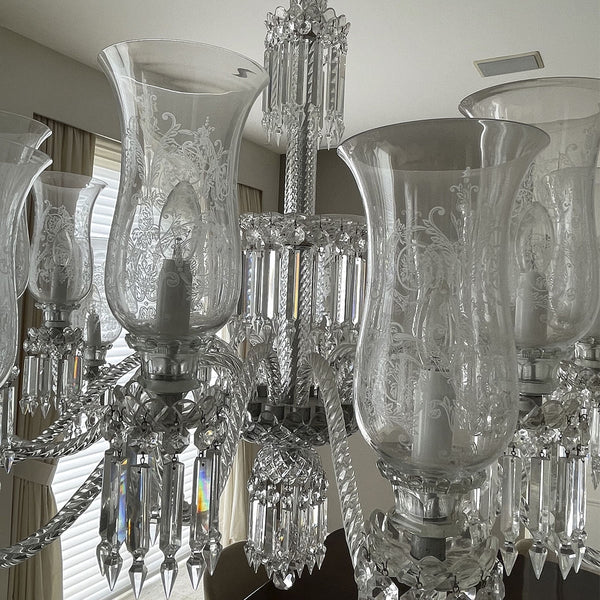 Grande Lustre em Cristal Baccarat