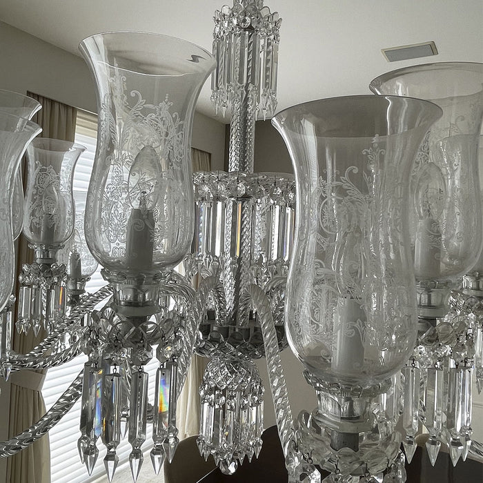 Grande Lustre em Cristal Baccarat