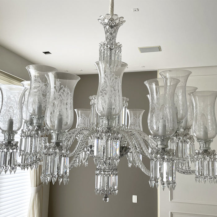 Grande Lustre em Cristal Baccarat