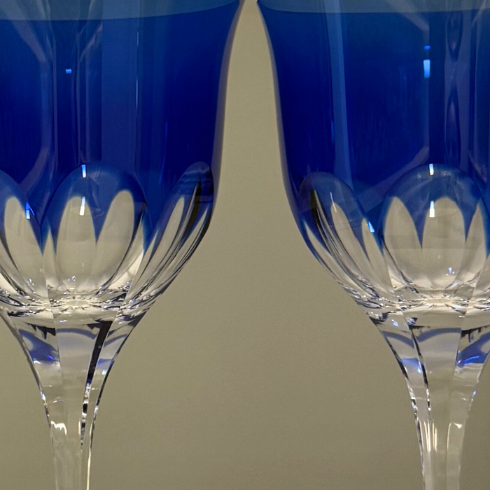 Set de Copos Azul Cobalto