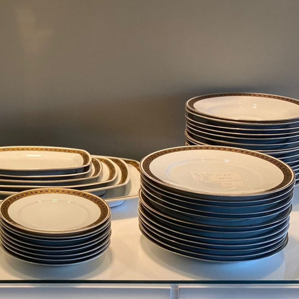 Aparelho de Jantar Porcelana Alemã, OHME