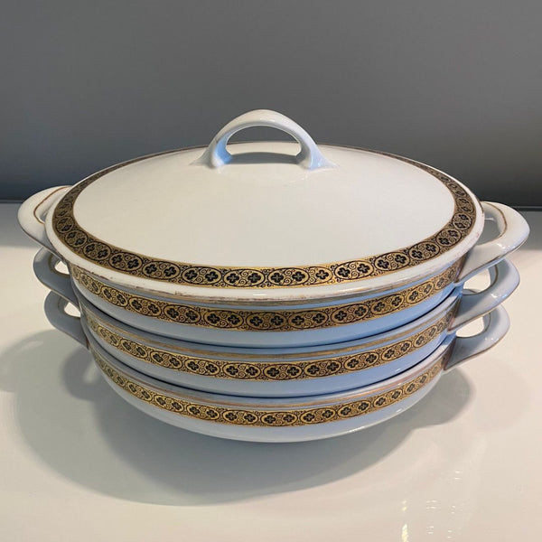 Aparelho de Jantar Porcelana Alemã, OHME