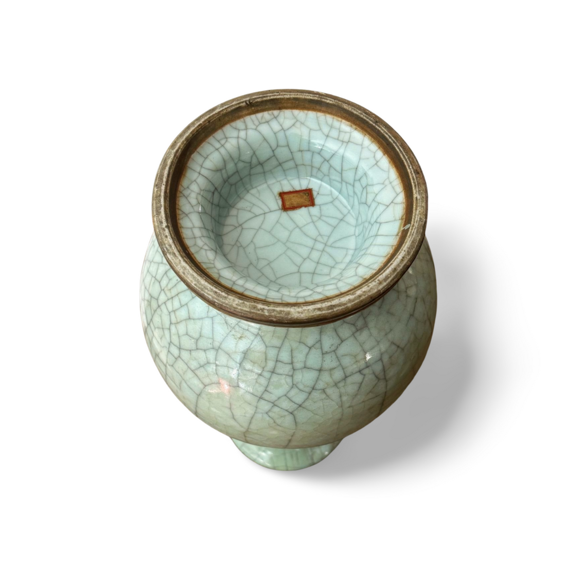 Vaso Celadon Alto