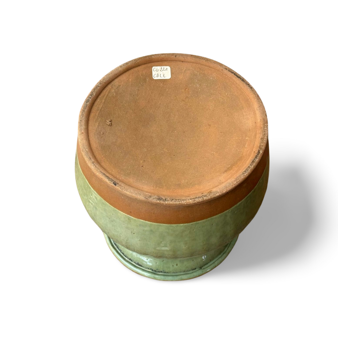 Vaso Celadon Canelado