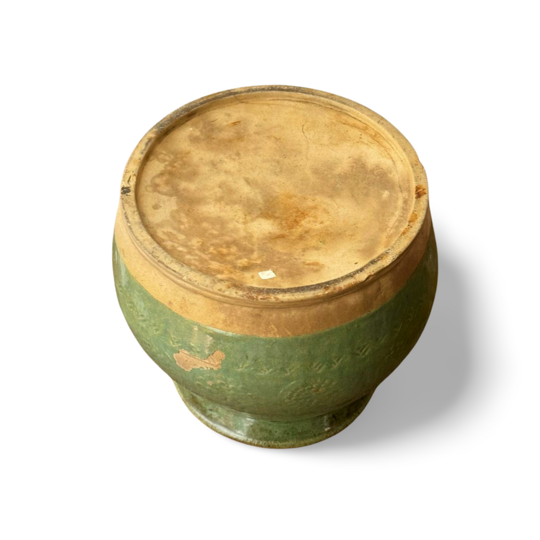 Vaso Celadon com Relevo