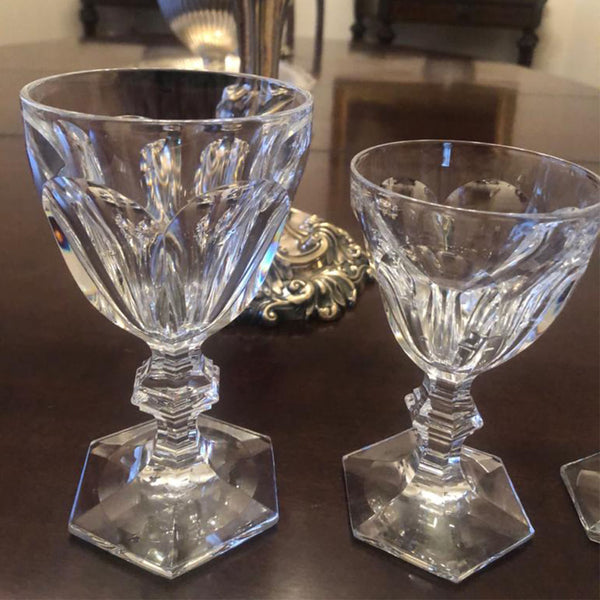 Conjunto 48 Copos em Cristal Baccarat