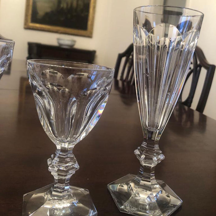 Conjunto 48 Copos em Cristal Baccarat