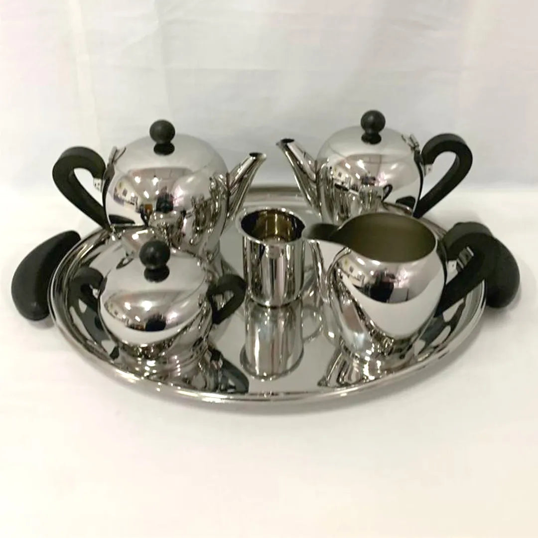 Jogo Chá e Café Inox Alessi