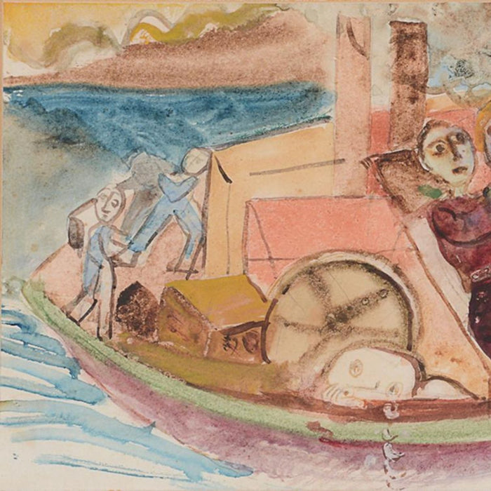 Lasar Segall, Figura em Barco a Motor