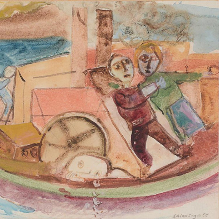 Lasar Segall, Figura em Barco a Motor
