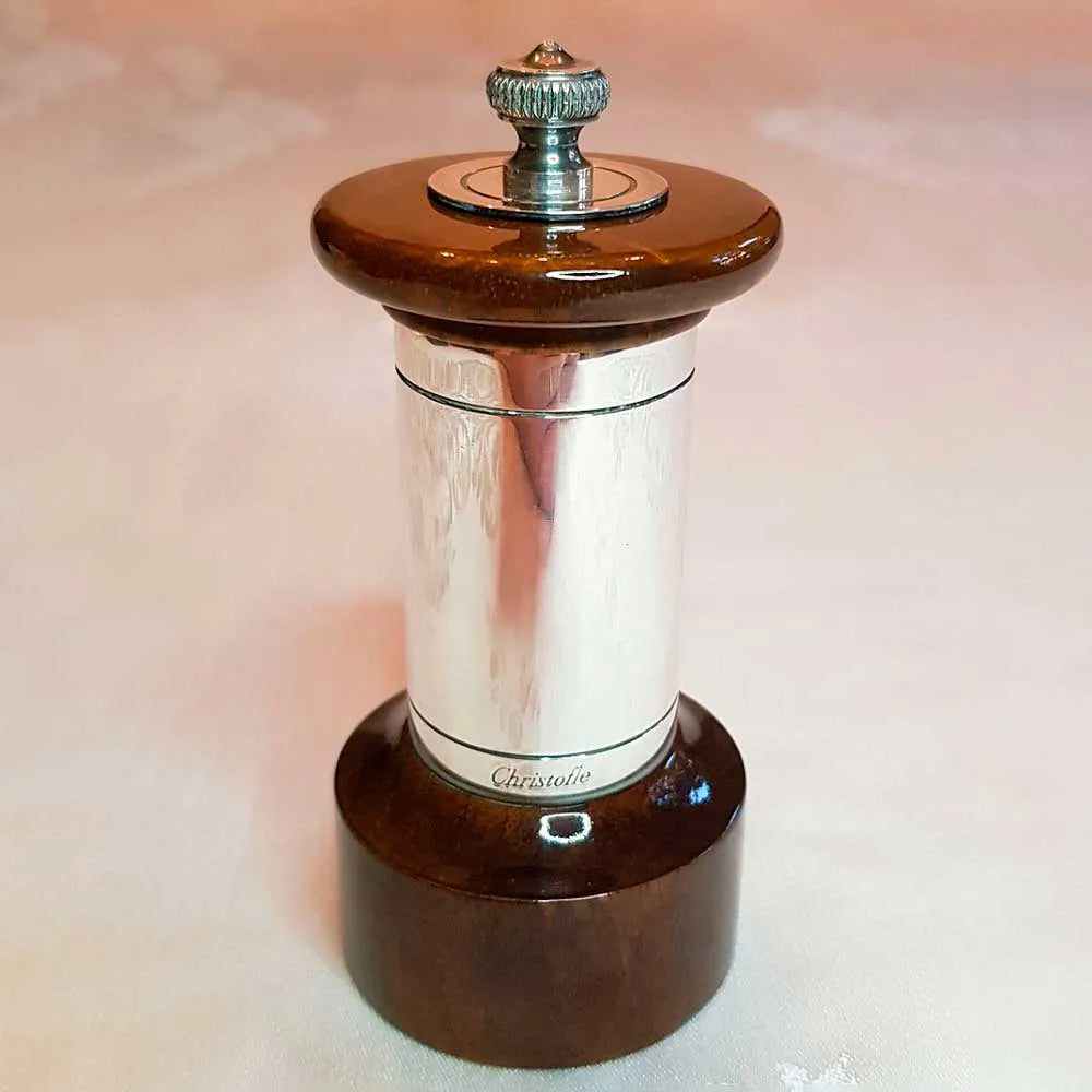 Pimenteiro em Prata e Madeira Christofle