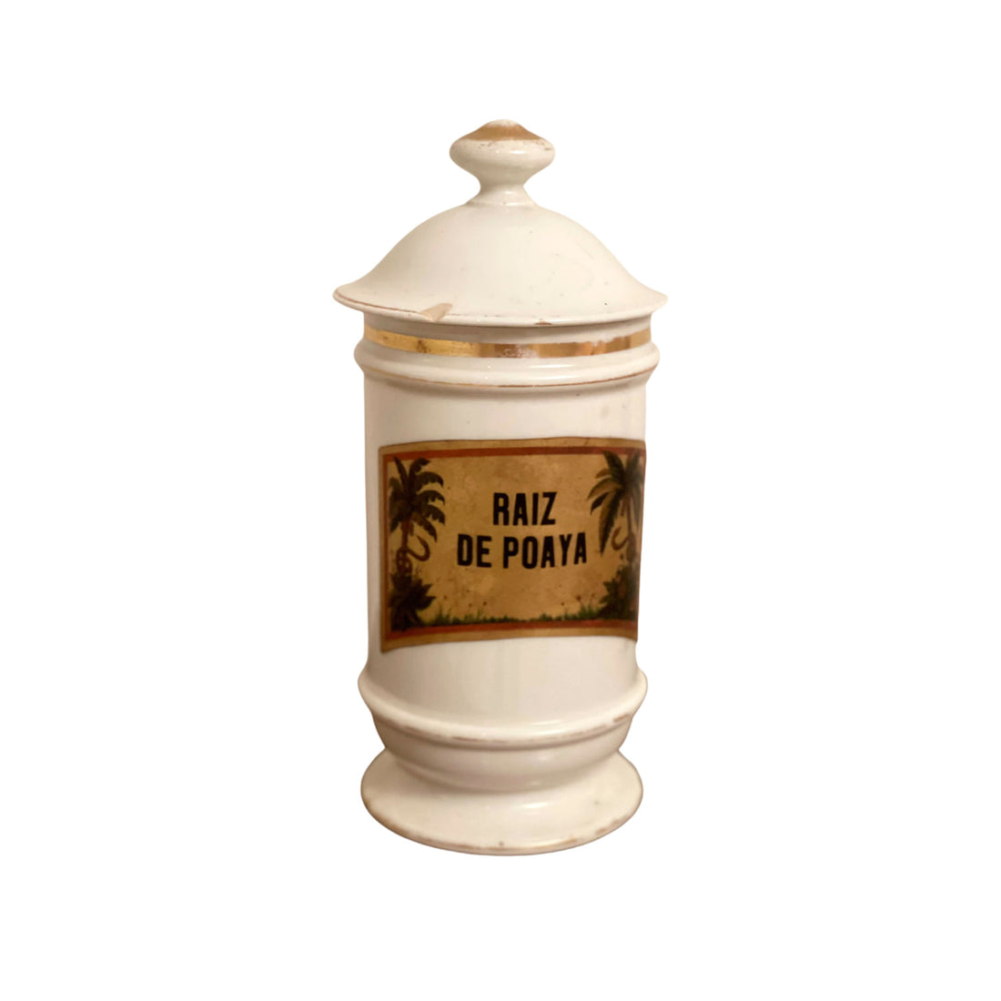 Pote de Farmácia em Porcelana
