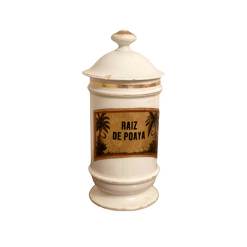 Pote de Farmácia em Porcelana