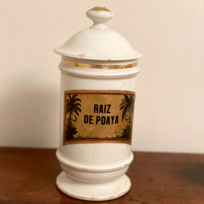 Pote de Farmácia em Porcelana