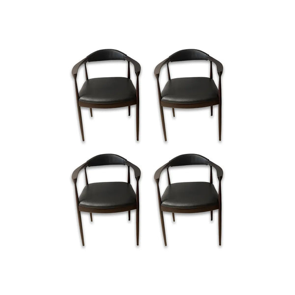 Set com 04 Poltronas Hans Wegner II