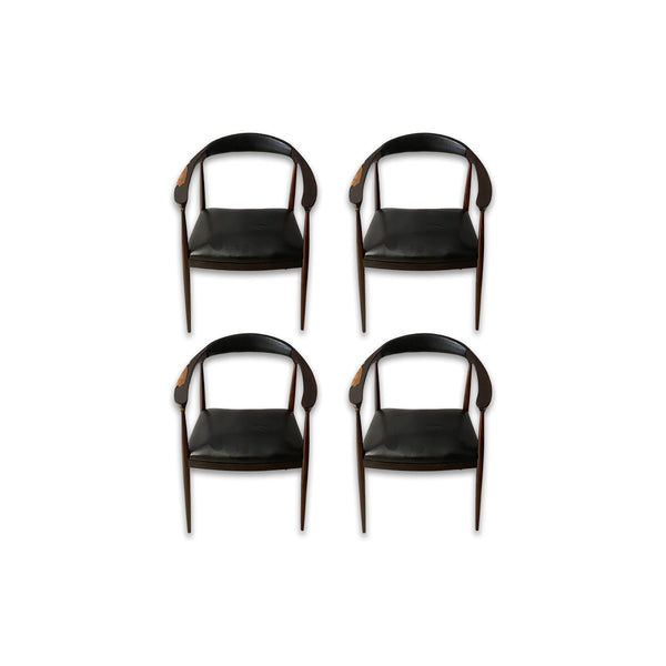 Set 04 Poltronas The Chair II by    Hans Wegner
