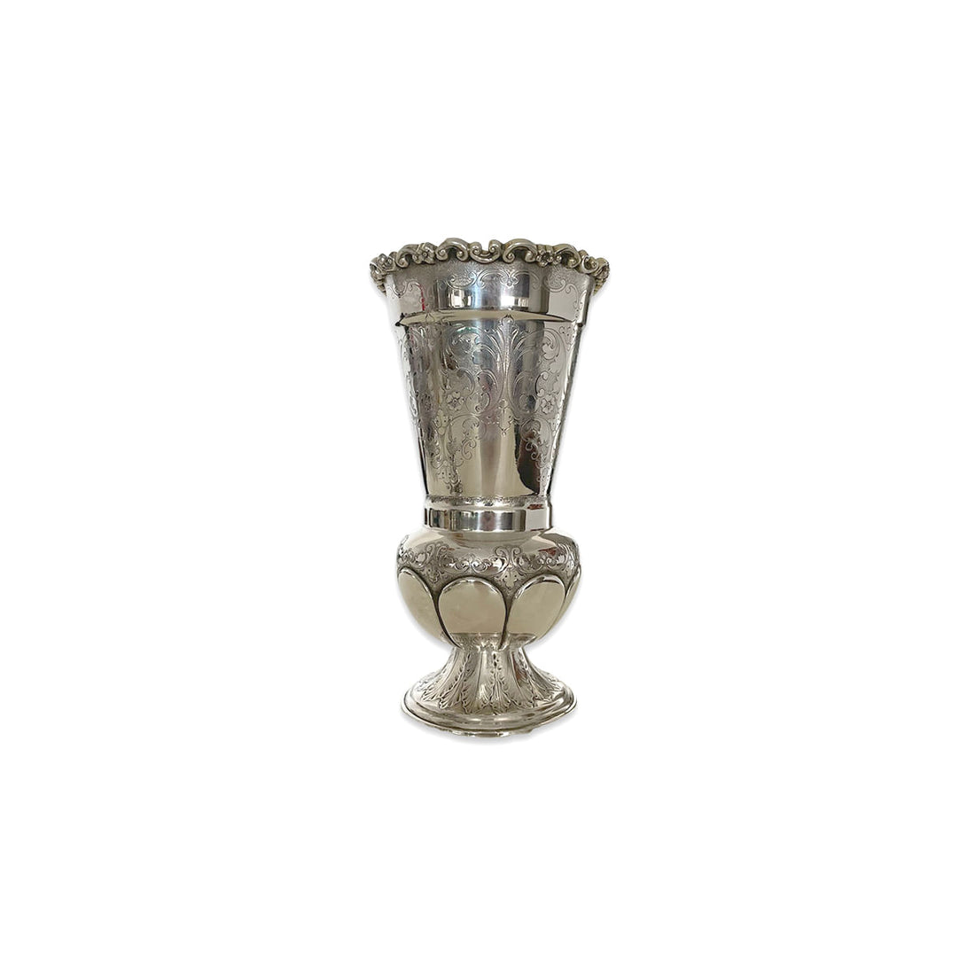 Vaso Prata e Vermeil
