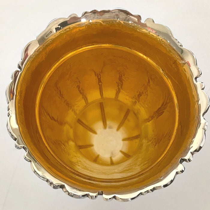 Vaso Prata e Vermeil