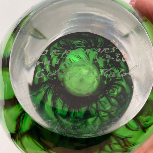 Vaso em Murano Orrefors Peixes