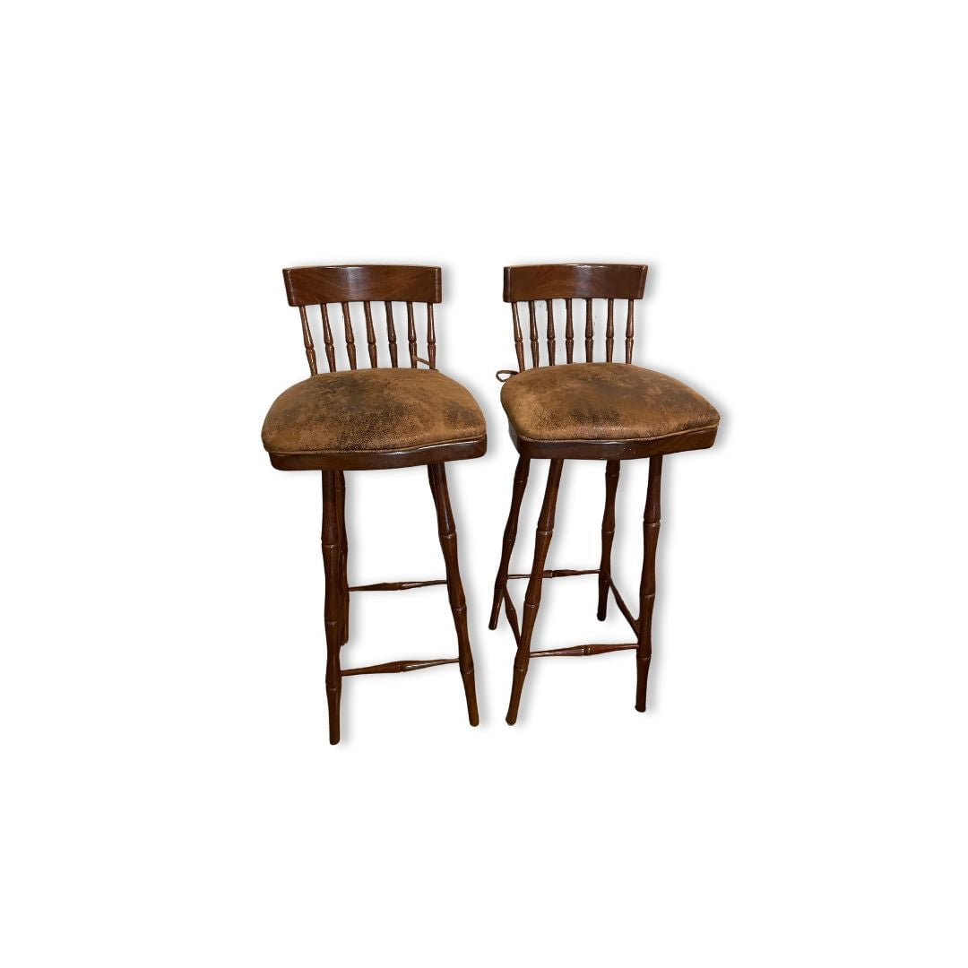 Conjunto com 07 Bancos para Bar