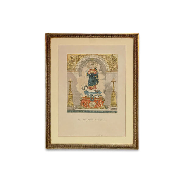 Gravura Nossa Senhora da Conceição