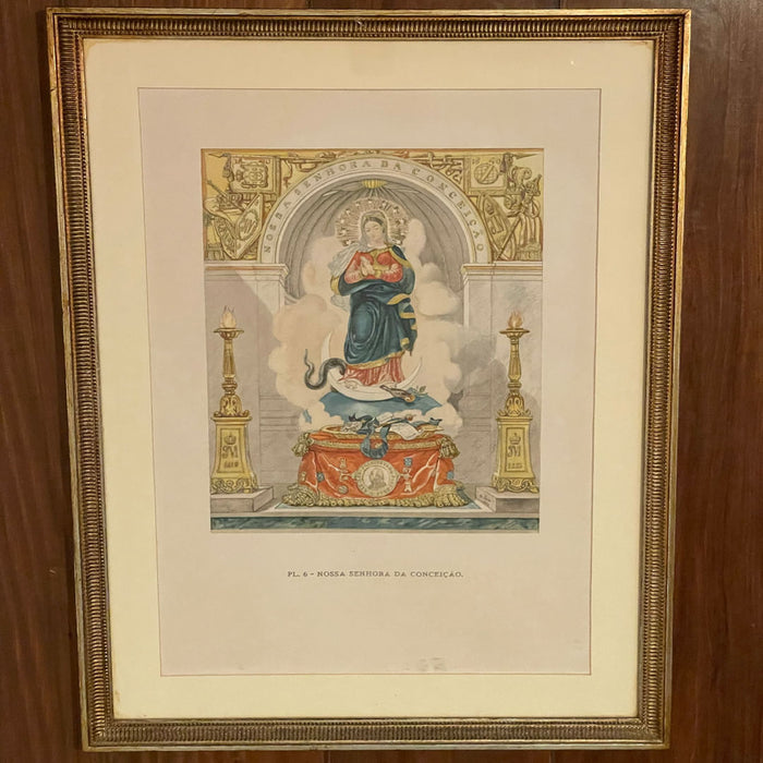 Gravura Nossa Senhora da Conceição