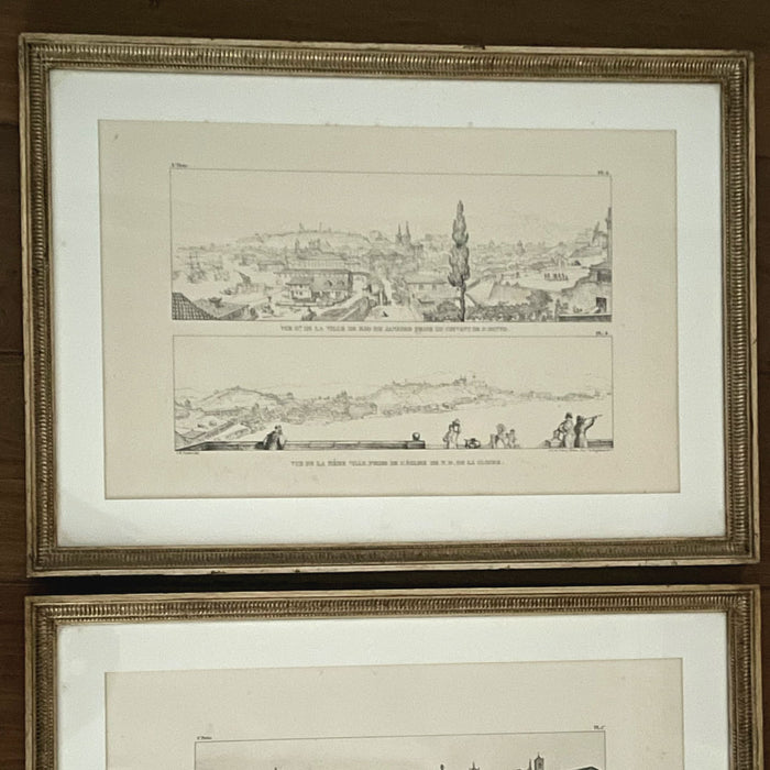 Gravura Rio de Janeiro I, J.B. Debret