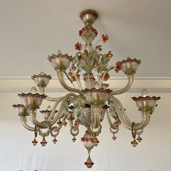 Lustre em Vidro de Murano