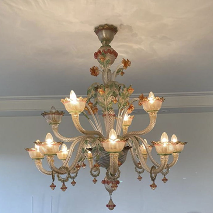 Lustre em Vidro de Murano