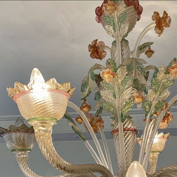 Lustre em Vidro de Murano