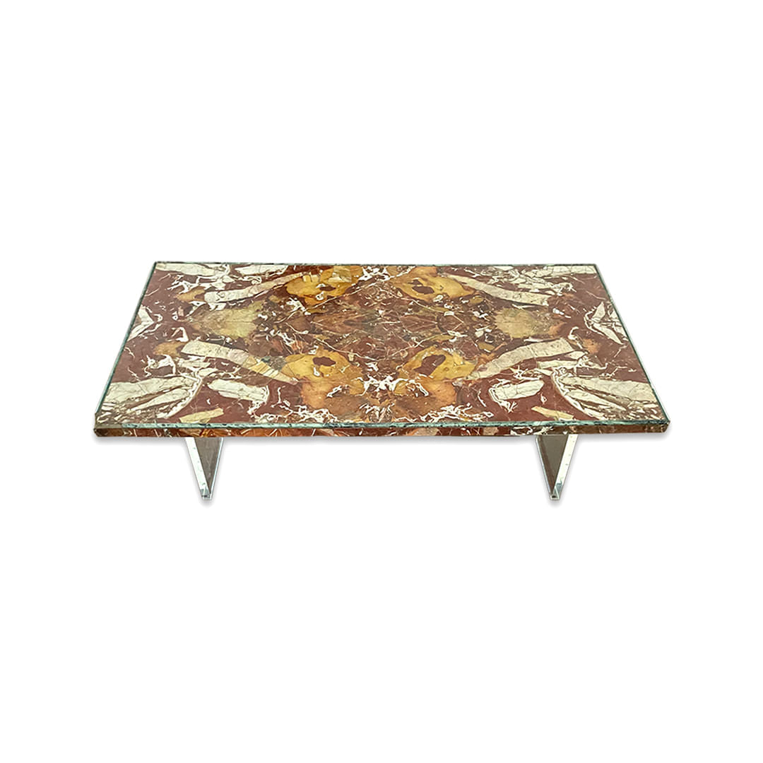 Mesa de Centro com Tampo em Mármore